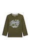 Kids' Shirt Long Sleeve Olive