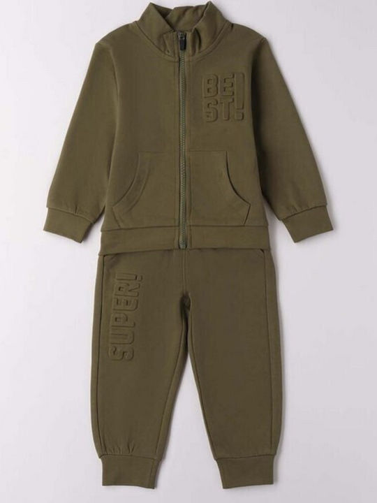 Kids Sweatpants Set Green