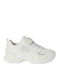 Παιδικά Sneakers με Σκρατς Λευκά