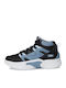 Court Waterproof Kids Sports Shoes Basketball with Laces Black