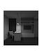 Maytoni Pendant Light Black Rail 18.5x18.5cm
