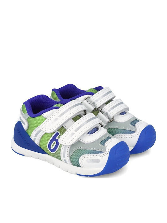 Kids Sneakers Anatomic with Scratch White