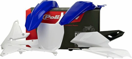 Polisport Motorcycle Plastic Set for Yamaha YZ 250 Blue 1pcs
