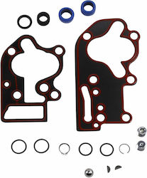 James Gasket Комплект Мотоциклетни Фланци За Маслена Помпа Jgi-92-flhr Harley Davidson Flstc 1340 92-99