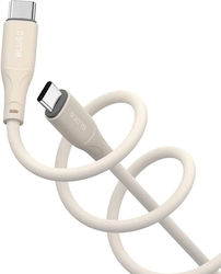 Blueo USB 2.0 Cable USB-C male - USB-C 100W Gray 1.5m Blueo USB 2.0 Cable USB-C male - USB-C 100W Gray 1.5m