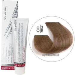 Spa Master Spa Cream Color Боя за Коса No8.3 Св...