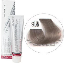 Spa Master Spa Cream Color Боя За Коса No9.16 М...