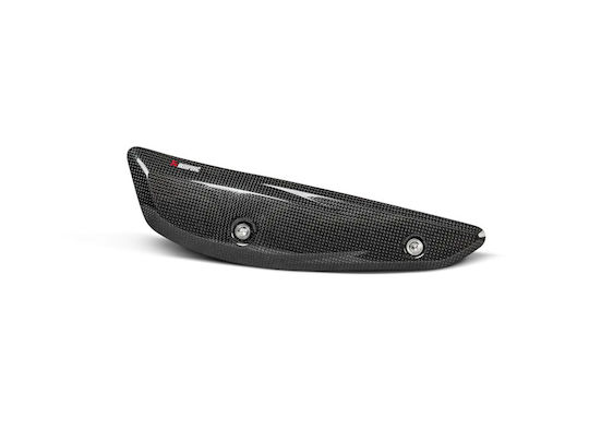 Akrapovic Motorrad-Auspuffschutz Schwarz