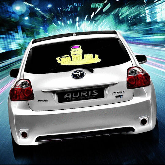 Mini Car Equalizer Panel 30 X 11 Cm