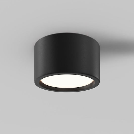 Maytoni Leuchte Deckenleuchte Badezimmer 9cm Schwarz mit Integrierter LED