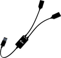 I-tec Usb-a Cable Hub 2 Port 2x Usb-a 3.2 Gen 1 I-tec Usb-a Cable Hub 2 Port 2x Usb-a 3.2 Gen 1