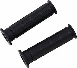 Parts Unlimited Griff Geschlossen Lenker 22mm Länge 12,7cm Laser Street Soft L99-28750 Schwarz