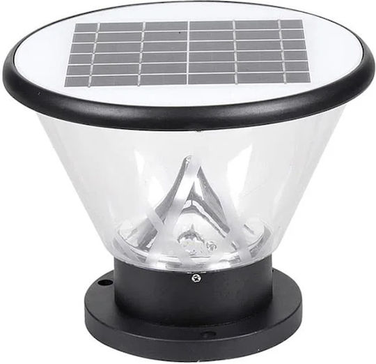 Rixme Solar Light Floor Column 250lm Warm White with Remote Control IP67