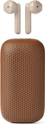 Lexon LA127 Earbud Camel
