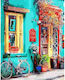 Olympus Diamond Painting "Colorful Building Somewhere in Europe" Mosaic "Colorful Building Somewhere in Europe" 50x40