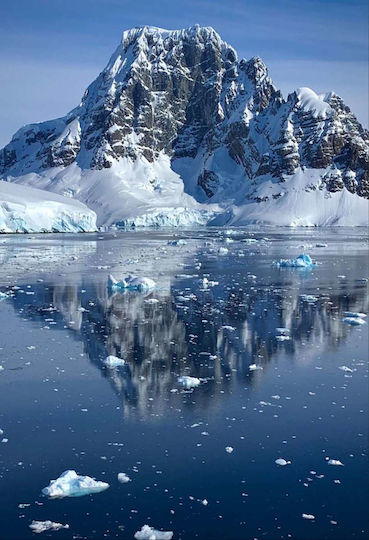 Olympus Diamond Painting "Snowy Landscape Mountain in Antarctica" Mosaic "Snowy Landscape Mountain in Antarctica" 40x30