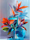 Olympus Diamond Painting "Flowers in a Vase" Mosaic "Flowers Vase" 50x40