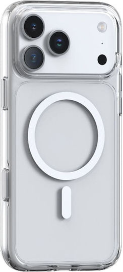 Torras Guardian Magnetic Back Cover Silicone Transparent (iPhone 17 Pro)