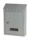 Galifas Außenbereich Briefkasten Metallisch in Gray Farbe 21.7x7x30cm