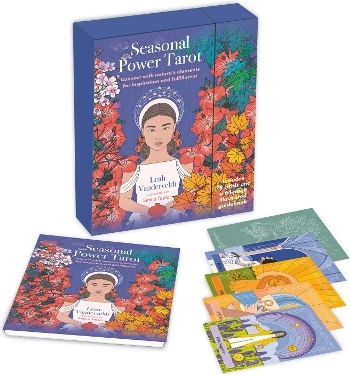 Seasonal Power Tarot Includes A Full Deck Of 78 Specially Commissioned Tarot Cards And A 64-page Illustrated Book Leah Vanderveldt
