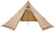 Vevor Σκηνή Camping Teepee Καφέ 4 Εποχών για 4 Άτομα 400x400x200εκ.