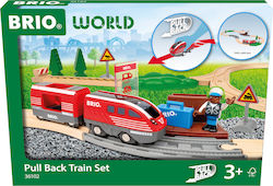 Brio Toys Сет с Влакче за 3+ години+ Години Pull Back Brio Toys Сет с Влакче за 3+ години+ Години Pull Back