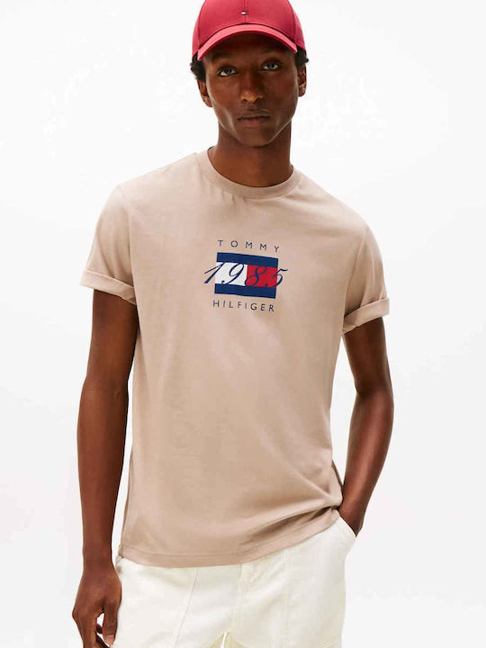 Tommy Hilfiger T-shirt Μπεζ
