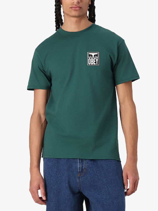 Obey Eyes Icon Tricou Rainforest Green