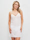 Leilieve Sommer Damen Nachthemd White