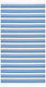 Aquablue Πετσέτα Θαλάσσης με Κρόσσια 180x90εκ.