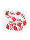 Atmosphera Коледна Светлинна Гирлянда Candy Червена 185x6см