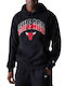Chicago Bulls Nba Sweatshirt with Hood Black