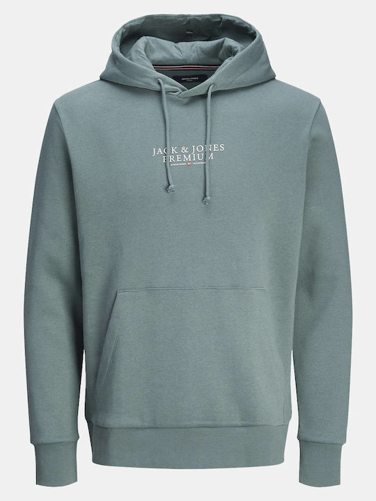 Jack & Jones Sweat Φούτερ με Κουκούλα Henna