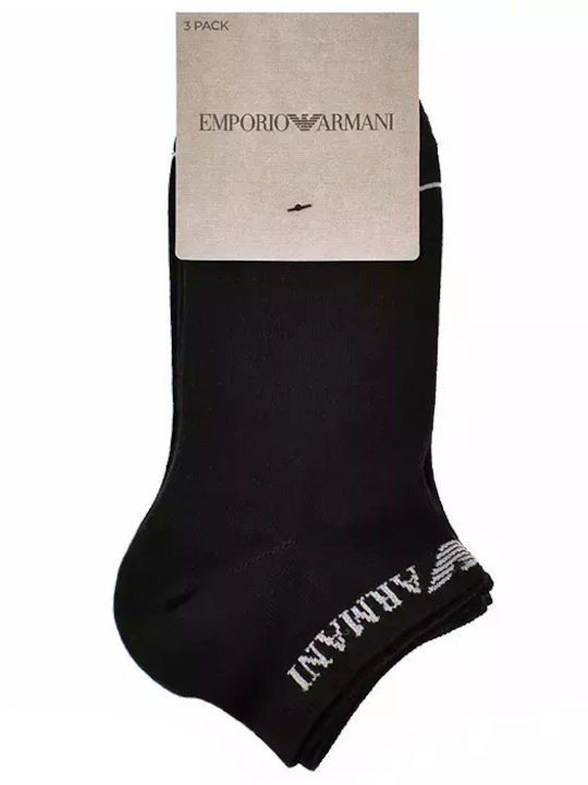 Emporio Armani Чорапи Black 3Пакет