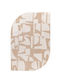 Royal Carpet Organic Δ-620b Килим Правоъгълена Крем