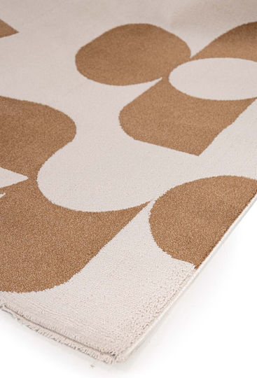 Royal Carpet Century 494b Zottelig Synthetisch,Polyester/Cotton/Leather Terra