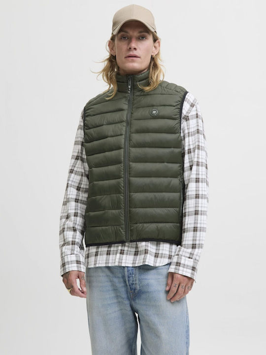 Jack & Jones Ärmellos Jacke Olive