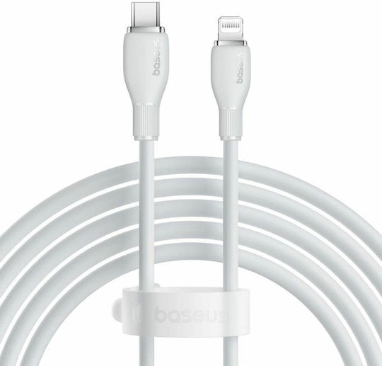 Baseus USB-C to Lightning Cable 20W Λευκό 2m P10355701221-01