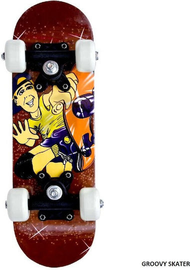 Athlopaidia Komplett Kurzboard Schwarz Groovy Skater