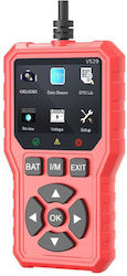 Foxsur V529 Obd2 Car Engine Fault Code Reader Red