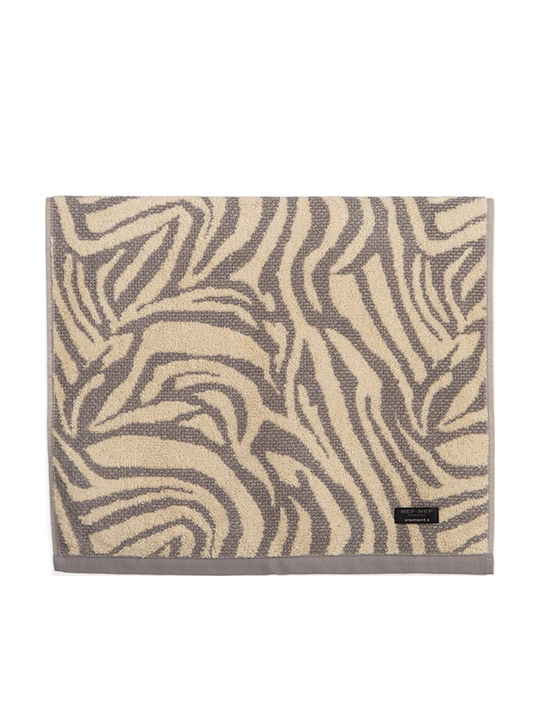 Nef-Nef Homeware Кърпа за лице Zesten 50x90см. Сив Тегло 550гр/кв.м