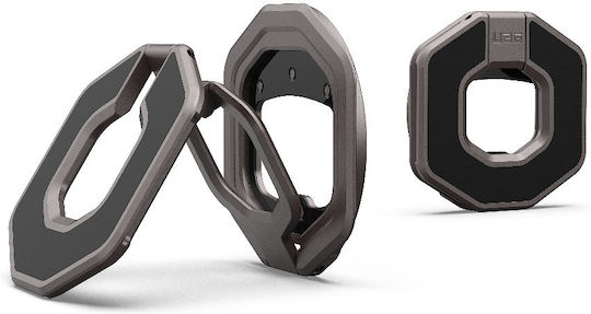 Uag Universal Monarch Mag2 Premium Διπλό Μαγνητικό Μεταλλικό Δακτυλίδι Βάση 360 Μαγνητικές Θήκες Smartphones Γραφιτης 964446113g30