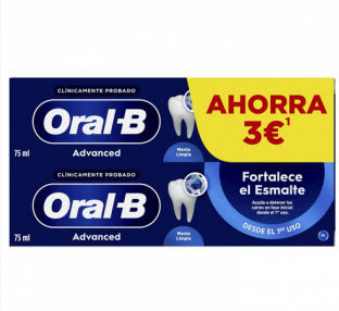 Oral-B Strengthens Enamel Οδοντόκρεμα 2x75ml