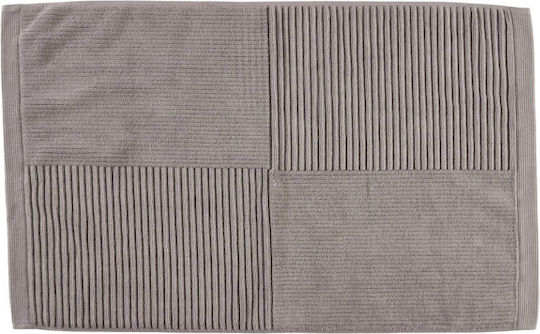 Zone Denmark Bath Mat Cotton 34969 Grey 80x50cm