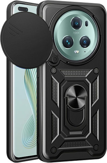 Umschlag Rückseite Schwarz (Honor Magic5 Pro)