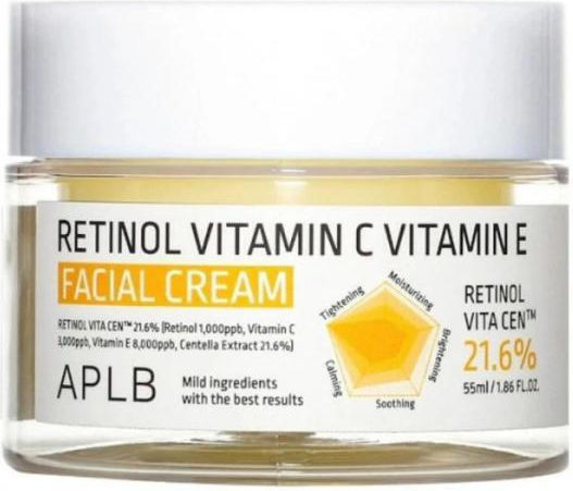 APLB Retinol Vitamin C & E Cream Face 55ml