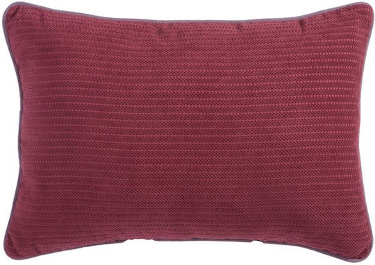 Nef-Nef Homeware Santana Burgundy Cushion 35x50 cm Nef-Nef Homeware Santana Burgundy Cushion 35x50 cm