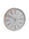 Keskor 87533-2 Wanduhren Kunststoff Φ30x4,5 cm Rose Gold