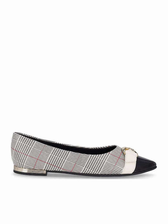 Piccadilly Anatomic Ballerinas White