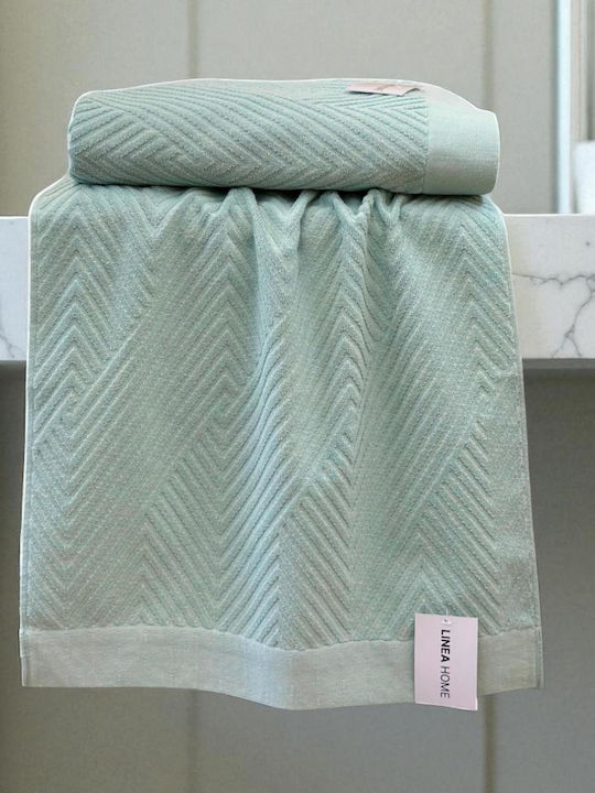 Linea Home Facecloth Diamond 50x90cm Mint Weight 550gr/m²